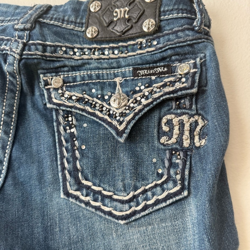 Miss Me Bootcut Denim Jeans 27 - Picture 11 of 11